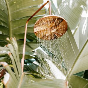 fresh outdoor shower custom made